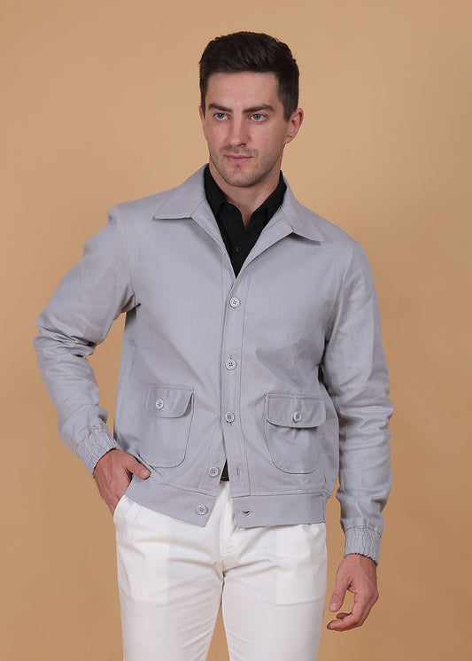 Fabium Fashion Lunar Prestige Jacket, stylish outerwear with a sleek design, shown in a close-up view highlighting fabric details.