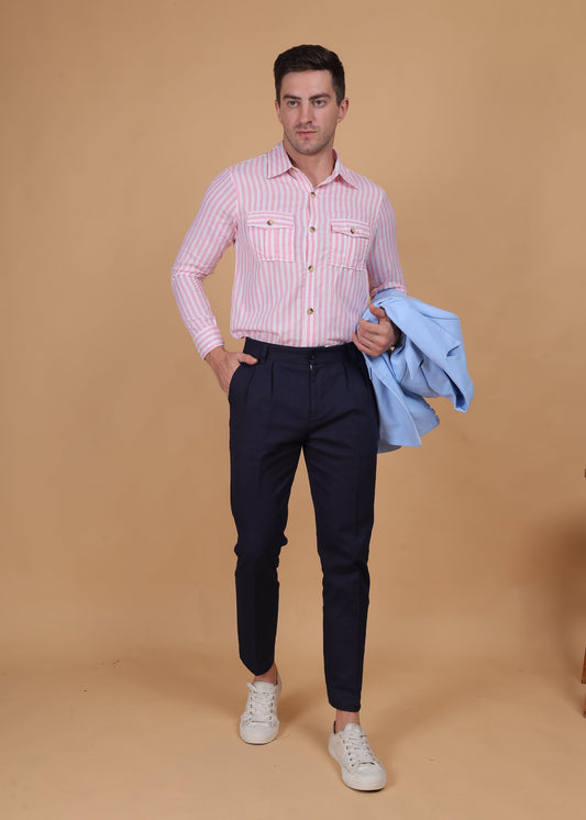 Fabium Nocturne Navy Trousers