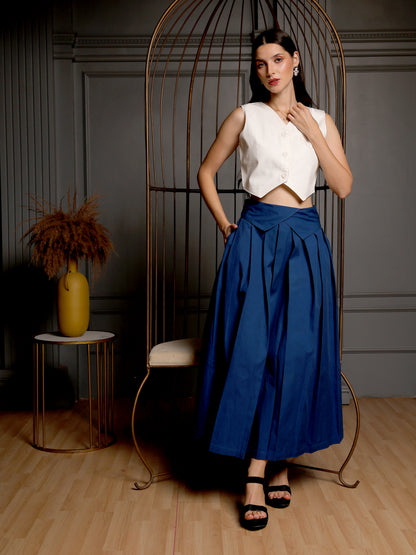FABIUM Moonwater Muse co-ord set featuring a stylish top and matching pants from Fabium Fashion, shown on a model.